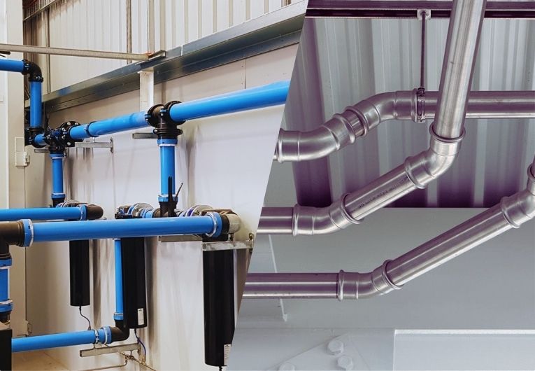 Stainless Steel vs Aluminium Compressed Air Pipe Systems: Which Should You Choose?
