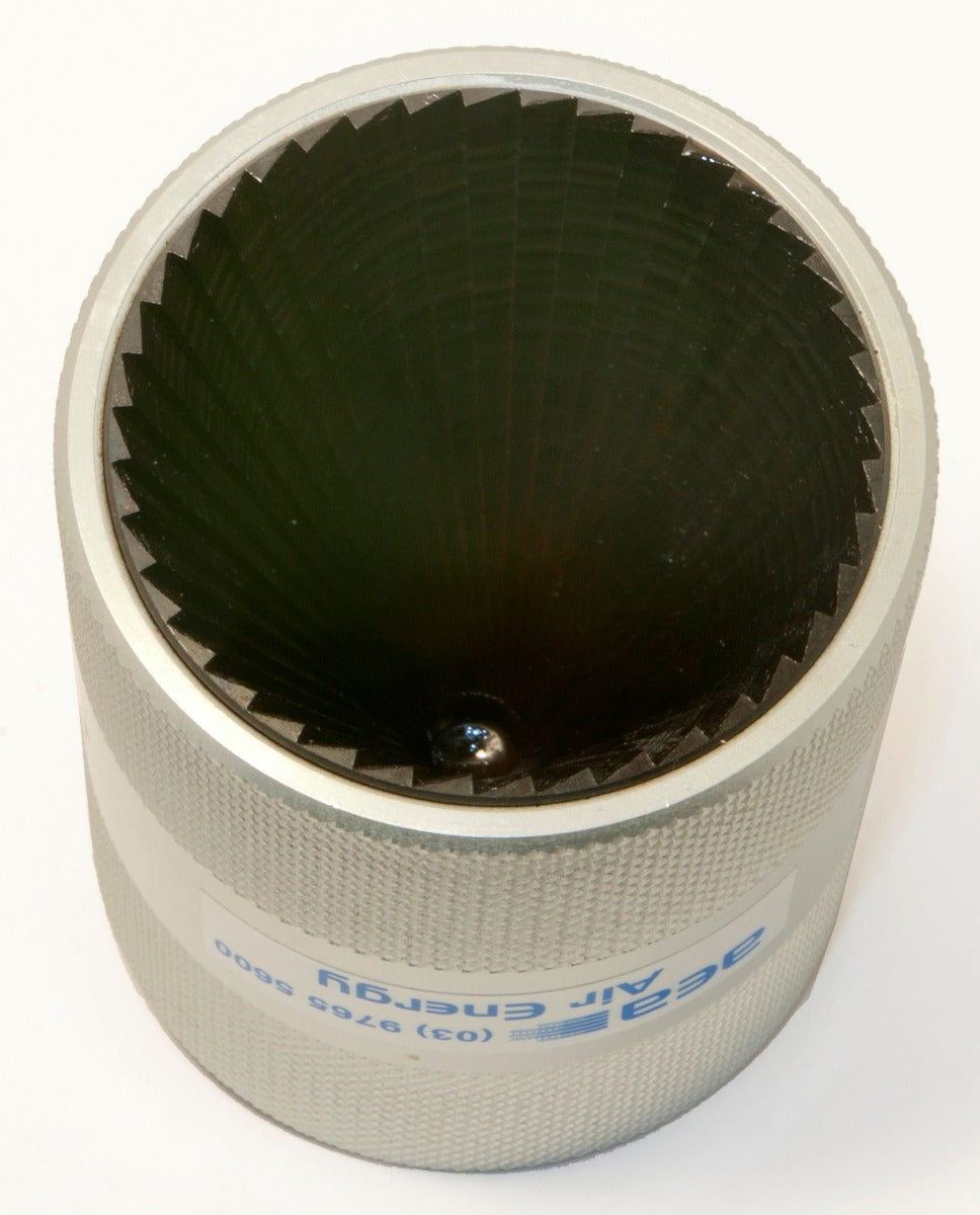 Filter cartridge with visible branding on a white background