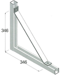 Angled brace