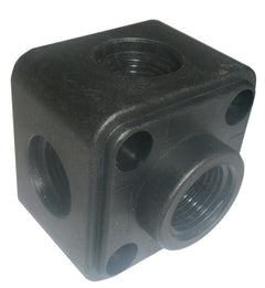 Porting block 5 way