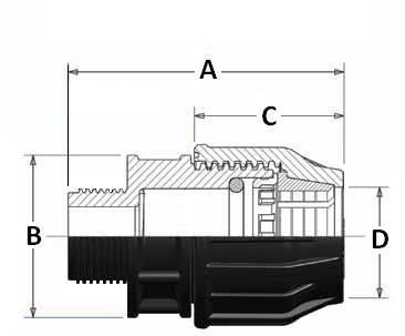 Male Adaptor | Europress