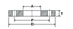 Technical diagram with labeled measurements on a white background