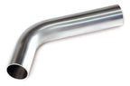 Metallic exhaust pipe on a white background
