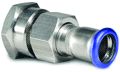 Female barrel union with stainless steel nut and EPDM flat seal, suitable for plumbing connections by Airenergy Dev