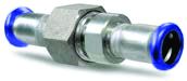 Pipe - Pipe Barrel Union Stainless Steel Nut EPDM Flat Seal