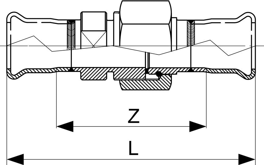 Pipe Barrel Union Stainless Steel Nut for Pipework | Europress