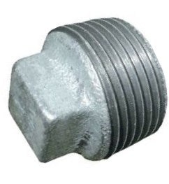 Galvanised iron plug by Airenergy Dev, showing a sturdy, corrosion-resistant metal plug suitable for industrial or plumbing use.