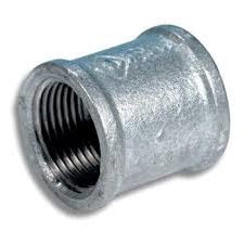 Galvanised iron socket by Airenergy Dev, showing a sturdy, rust-resistant metal connection fitting for electrical or structural use.
