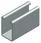 Metallic clip on a white background