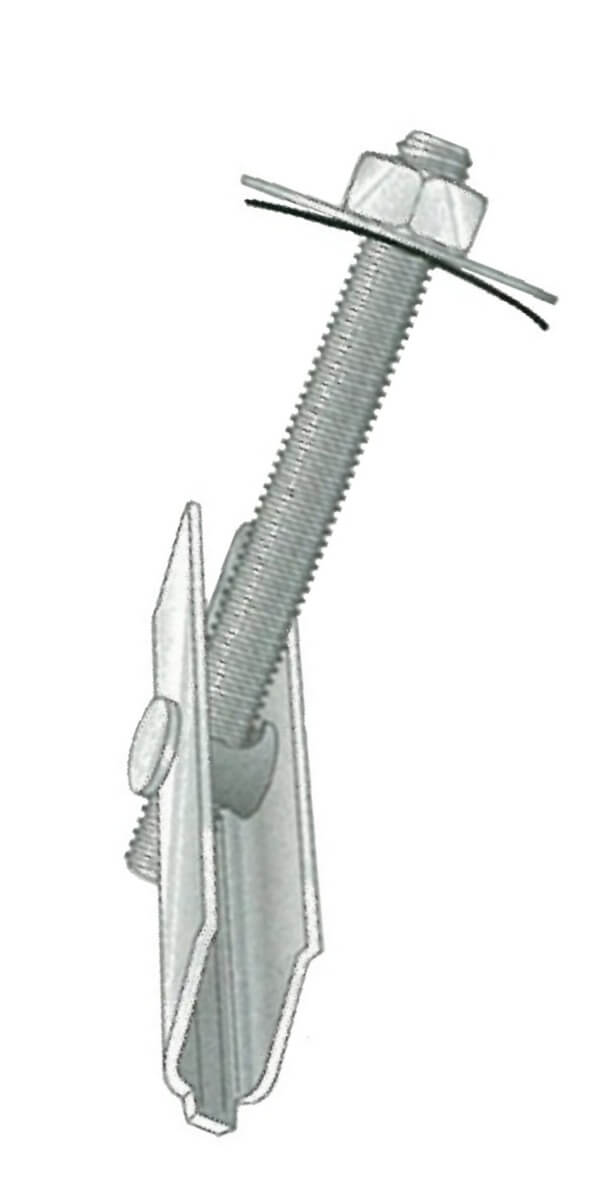 Europress toggle bolts for hanging systems, shown in the image, ideal for secure wall mounting and heavy-duty support.