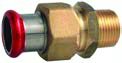 Carbon Steel Male Barrel Union Brass Nut EPDM Flat Seal