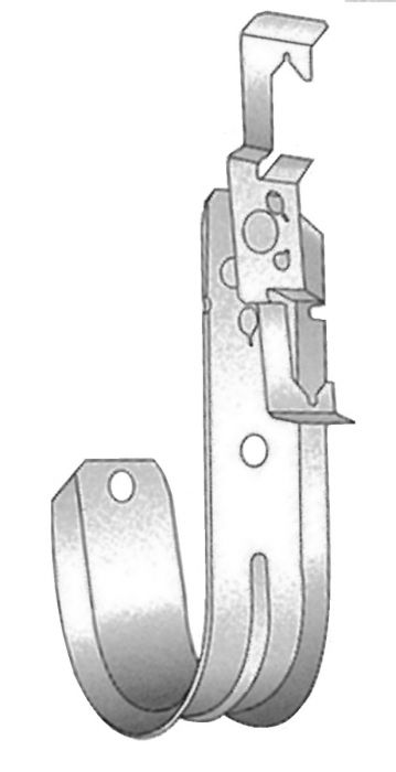 Europress spring steel clamp for suspended ceiling, designed to secure H1 pipes with a durable, high-quality steel construction.