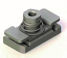 Zinc steel Strut nuts